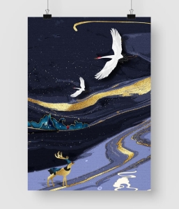 16款 中国风鎏金背景素材