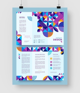 50款 创意折页模板