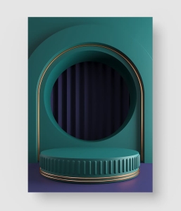 25款 3D展台背景