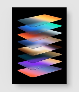 AI高级渐变配色卡