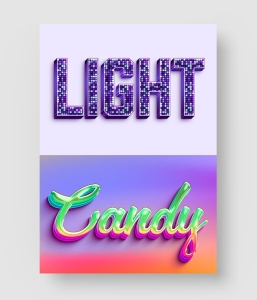 51款 字体特效模板