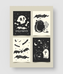 万圣节创意元素