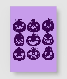 万圣节南瓜元素