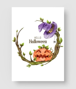 万圣节创意元素