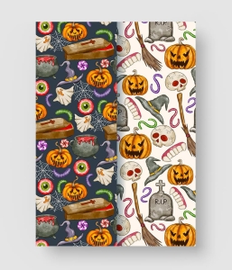 万圣节图案背景