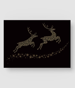 圣诞鹿创意元素