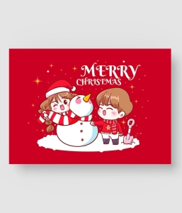 圣诞节创意插画