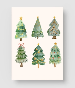 圣诞树创意元素