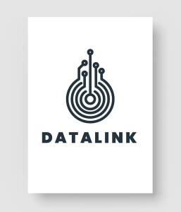 科技电子企业抽象标志