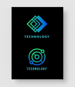 抽象几何形态标志