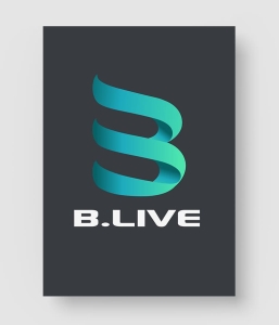 抽象立体字母企业标志