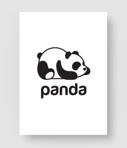 熊猫正负形标志