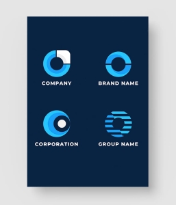 圆形创意企业标志