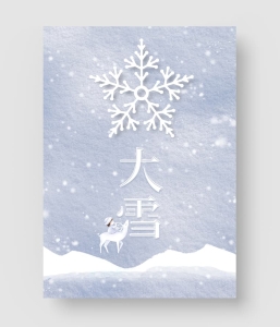 大雪海报