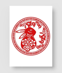 兔年剪纸