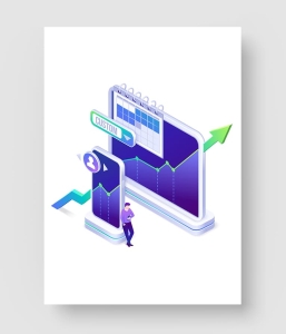 工作计划2.5D插画