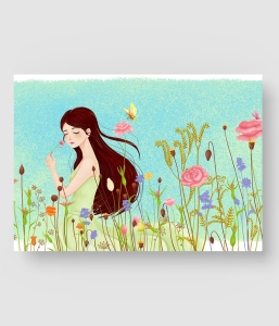 35款 踏青插画素材