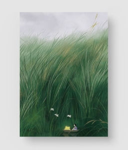 插画设计！她有一颗星星