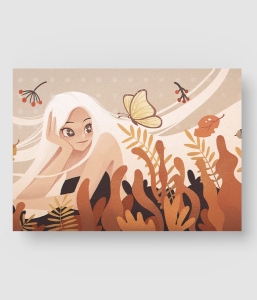 秋分节气插画素材包