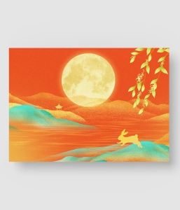 中秋节插画 第三季