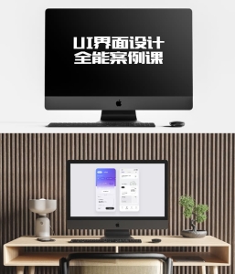 UI界面设计全能案例课